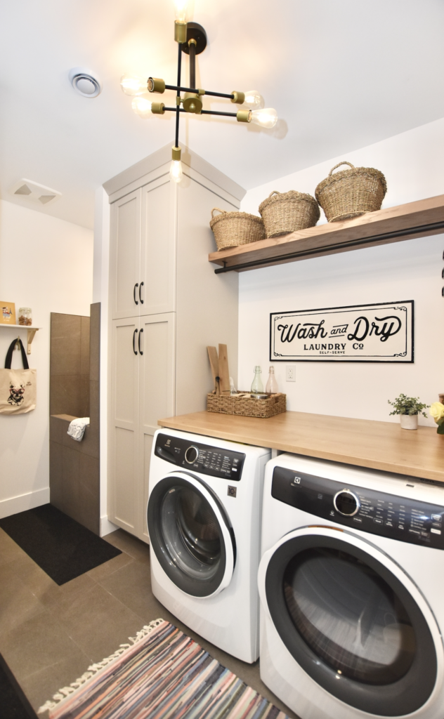 Laundry Room with Doggy Shower 